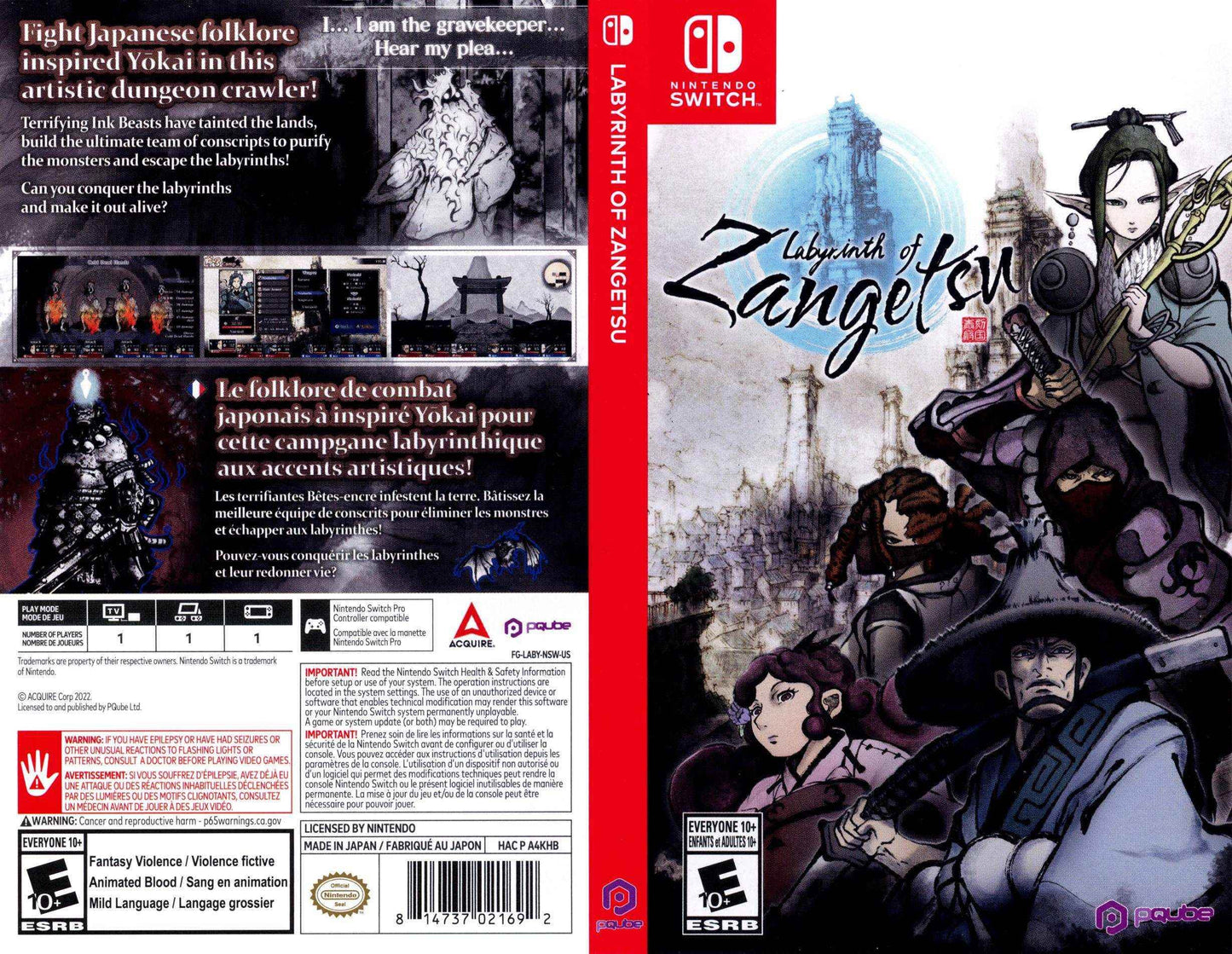 Labyrinth of Zangetsu Cover Art - WOI Solutions