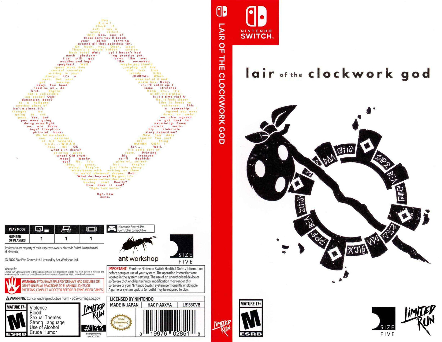 Lair of the Clockwork God Cover Art - WOI Solutions