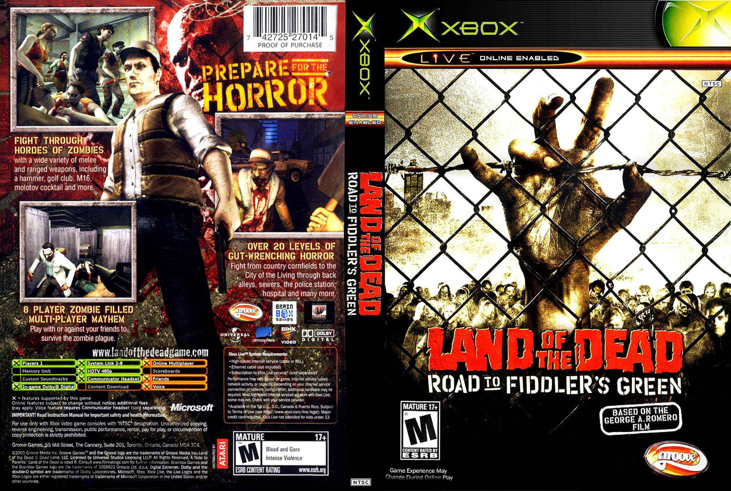Land of the Dead Road to Fiddler's Green Cover Art - WOI Solutions