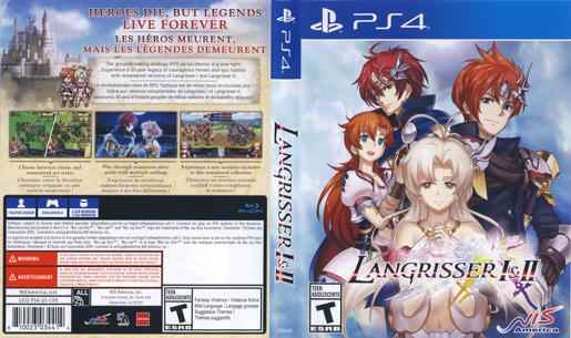 Langrisser 1 & 2 Cover Art - WOI Solutions