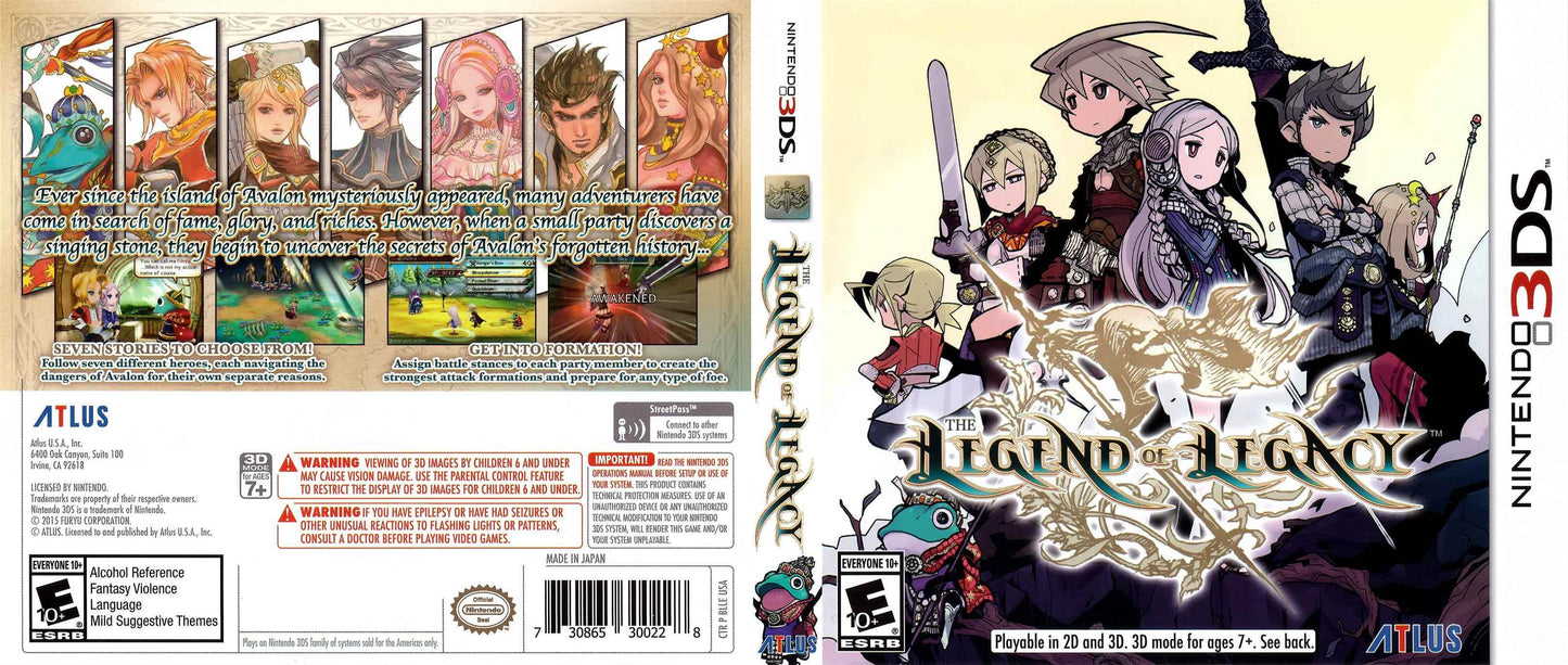 Legend of Legacy, The Cover Art - WOI Solutions