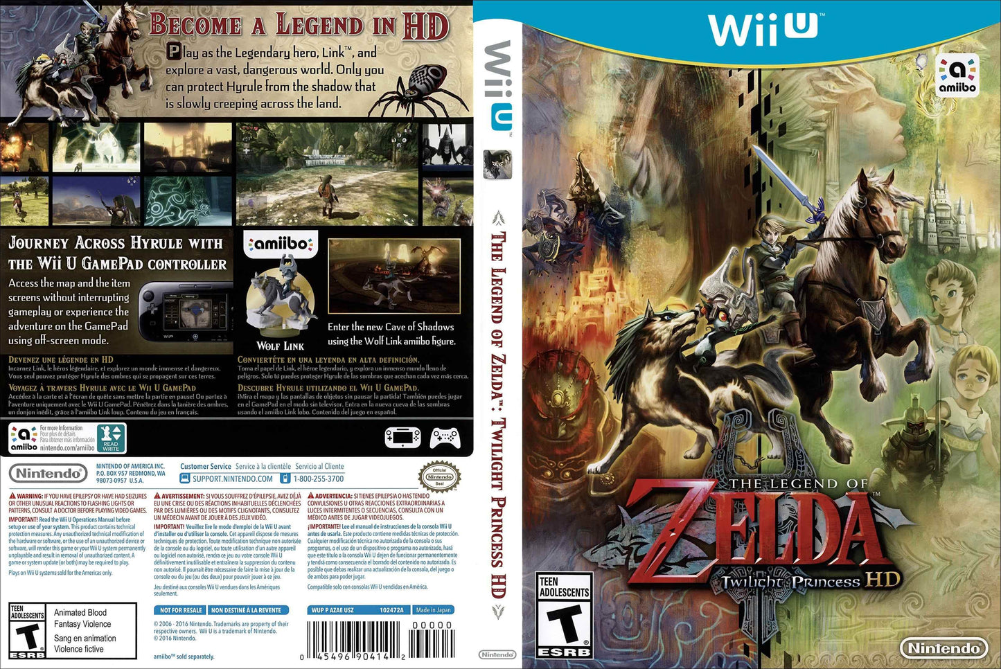 Legend of Zelda Twilight Princess HD, The Cover Art - WOI Solutions