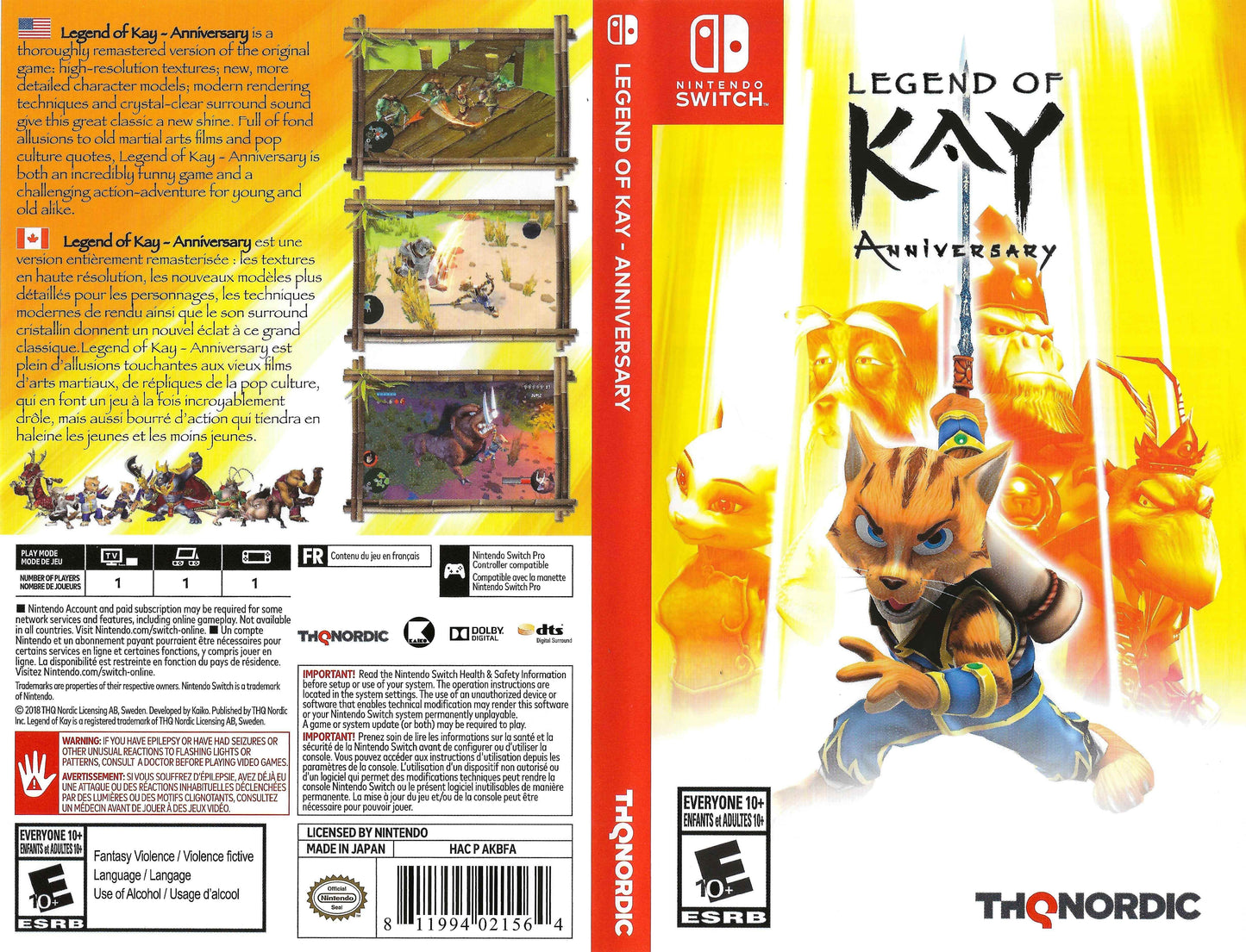 Legend of Kay Anniversary Cover Art - WOI Solutions
