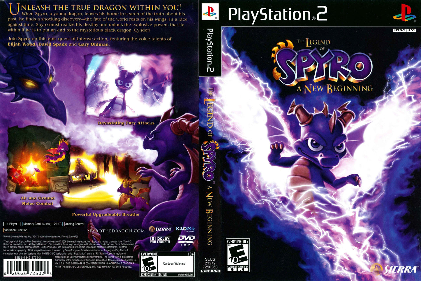 Legend of Spyro A New Beginning, The Cover Art - WOI Solutions