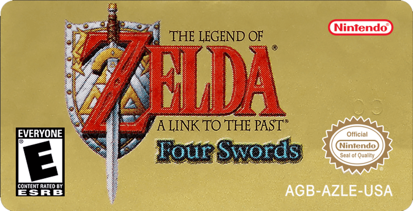 Legend of Zelda A Link to the Past & Four Swords Cover Art - WOI Solutions
