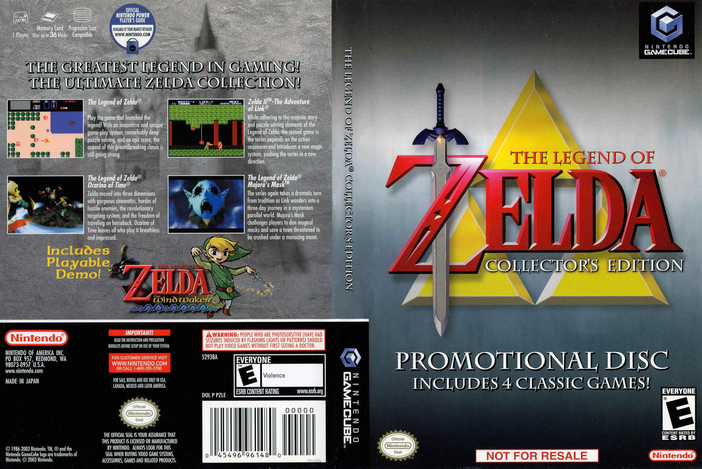 Legend of Zelda Collector's Edition, The Cover Art - WOI Solutions
