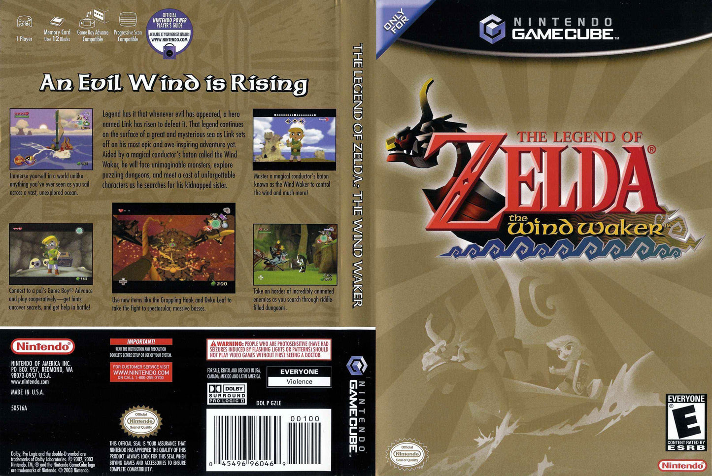 Legend of Zelda The Wind Waker, The Cover Art - WOI Solutions