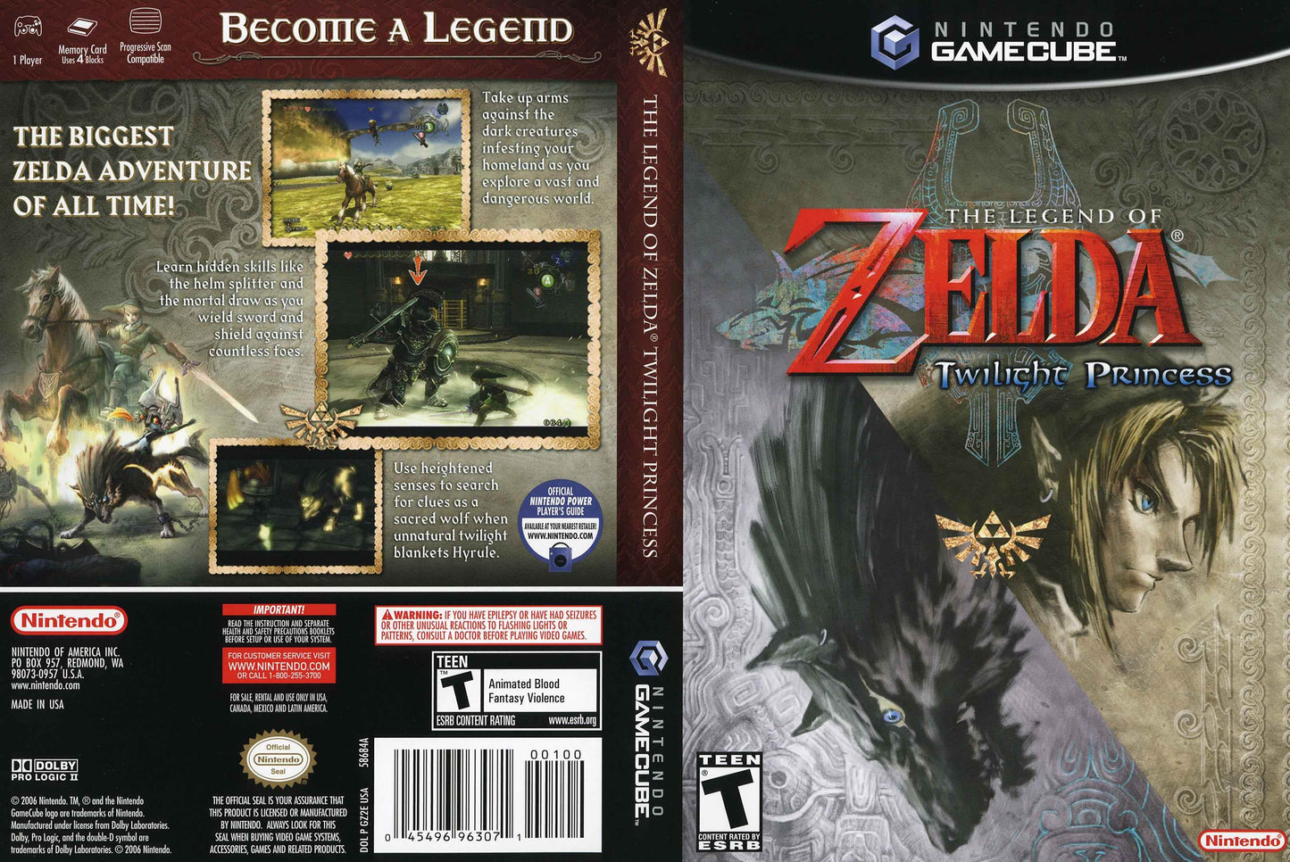 Legend of Zelda Twilight Princess, The Cover Art - WOI Solutions