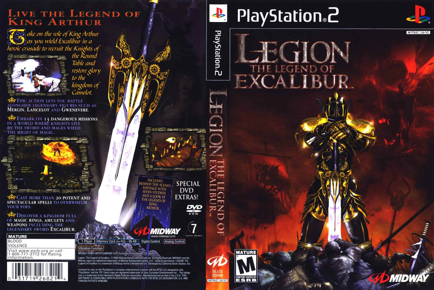 Legion The Legend Of Excalibur Cover Art - WOI Solutions