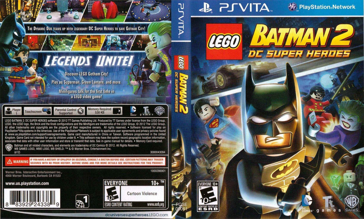Lego Batman 2 DC Super Heroes Cover Art - WOI Solutions