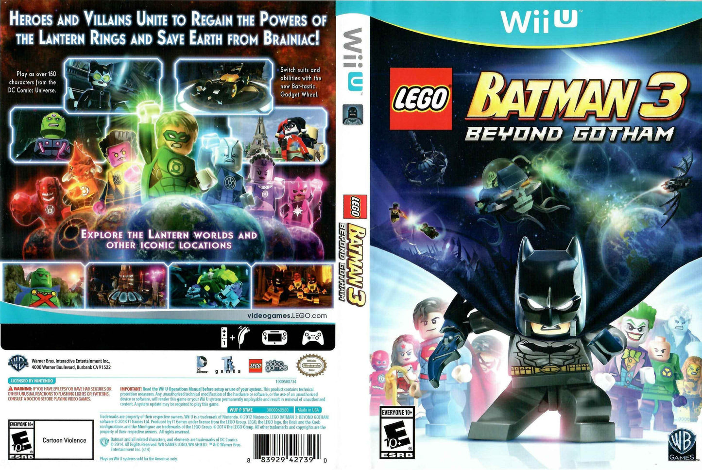 Lego Batman 3 Beyond Gotham Cover Art - WOI Solutions
