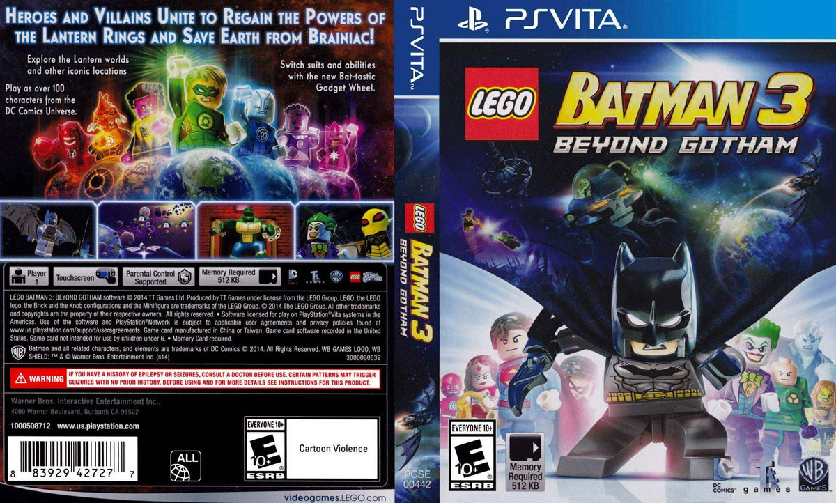 Lego Batman 3 Beyond Gotham Cover Art - WOI Solutions