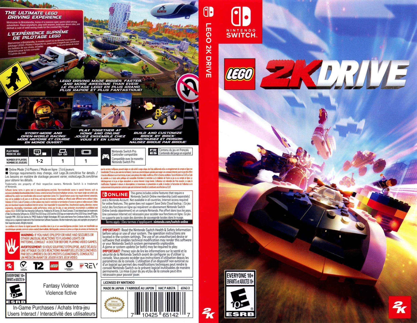Lego 2K Drive Cover Art - WOI Solutions