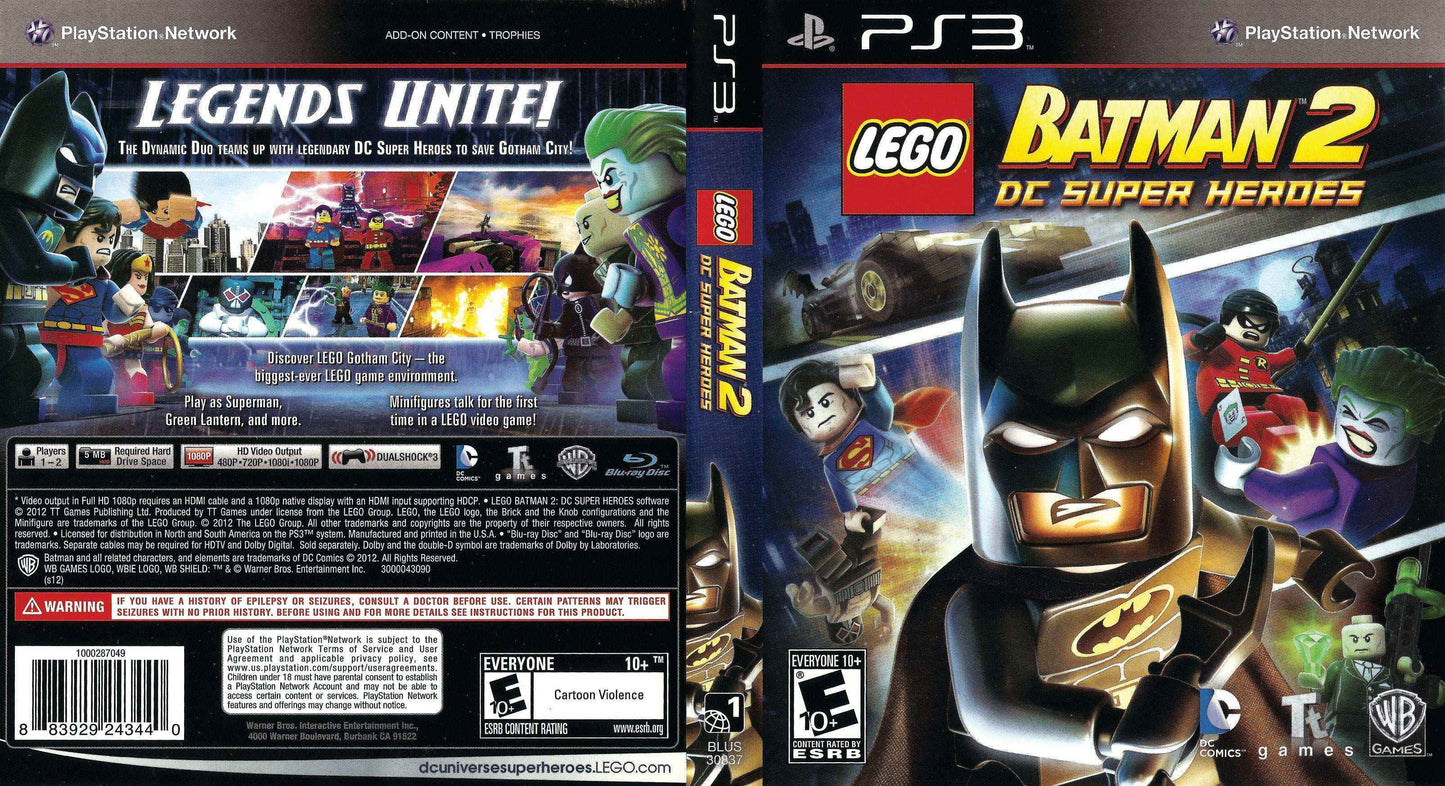 Lego Batman 2 DC Super Heroes Cover Art - WOI Solutions