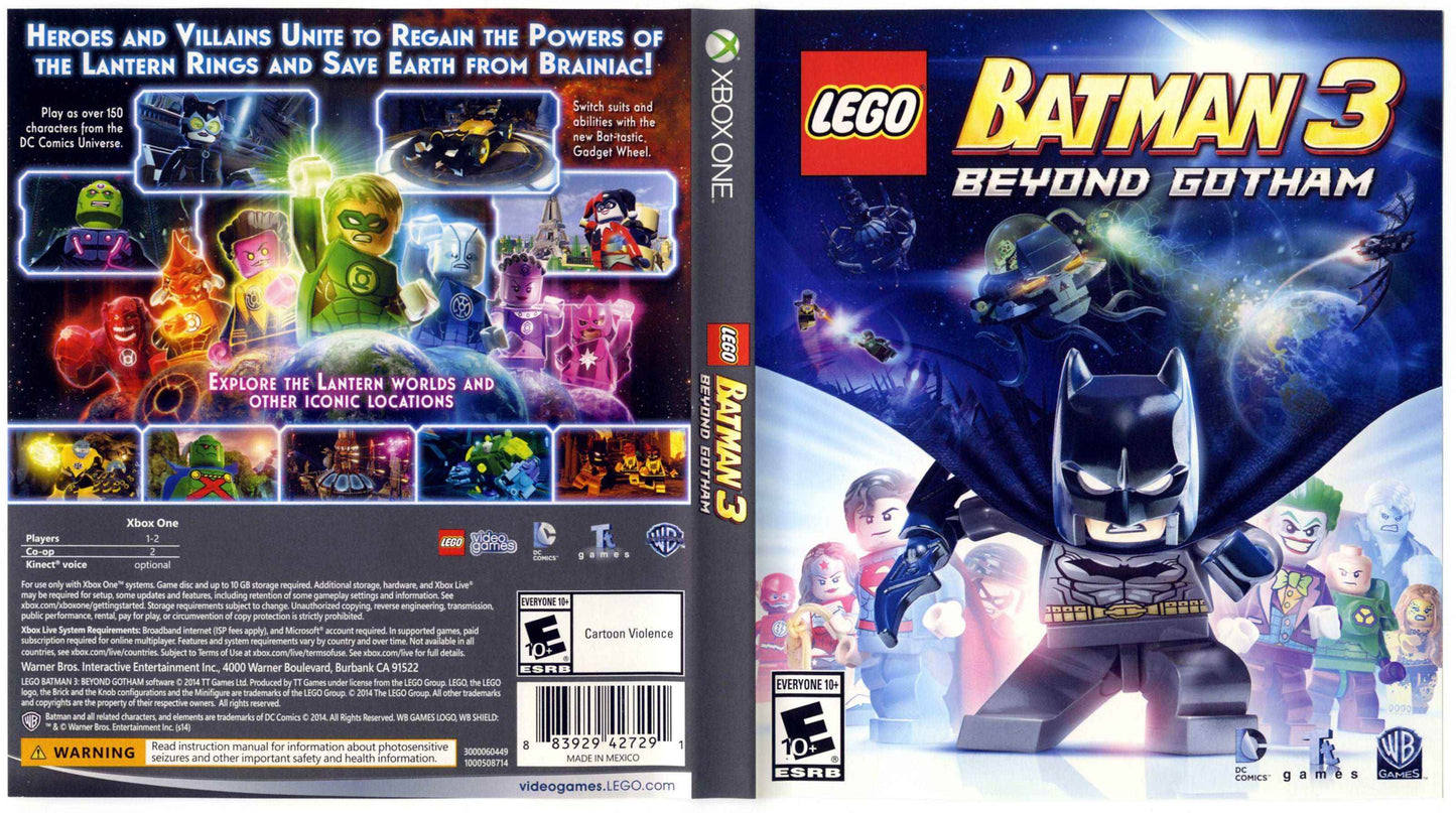Lego Batman 3 Beyond Gotham Cover Art - WOI Solutions