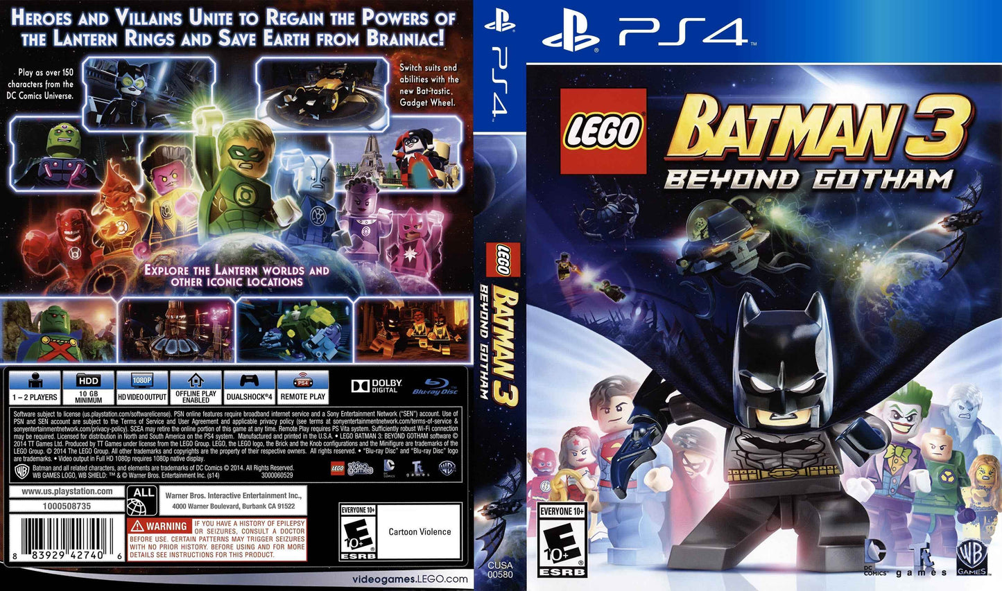 Lego Batman 3 Beyond Gotham Cover Art - WOI Solutions