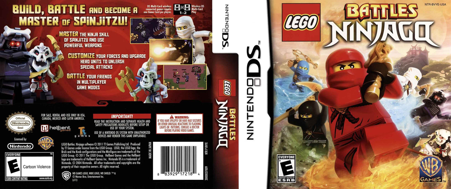 Lego Battles Ninjago Cover Art - WOI Solutions