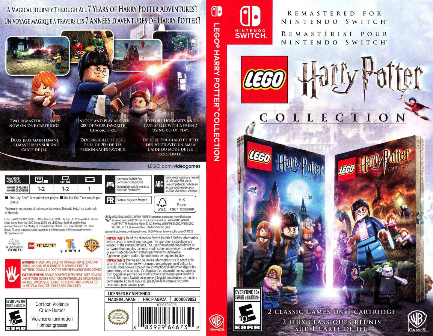 Lego Harry Potter Collection Cover Art - WOI Solutions