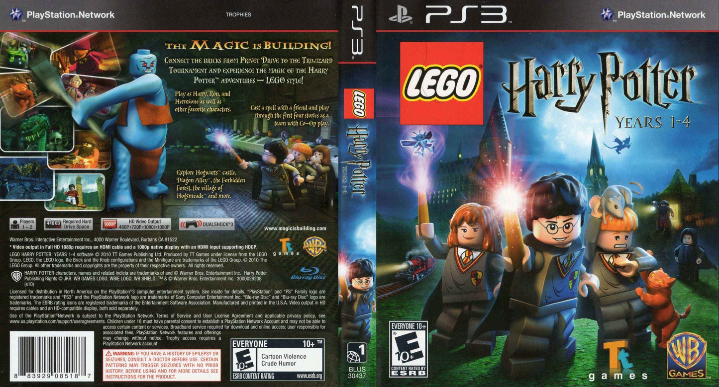 Lego Harry Potter Years 1–4 Cover Art - WOI Solutions