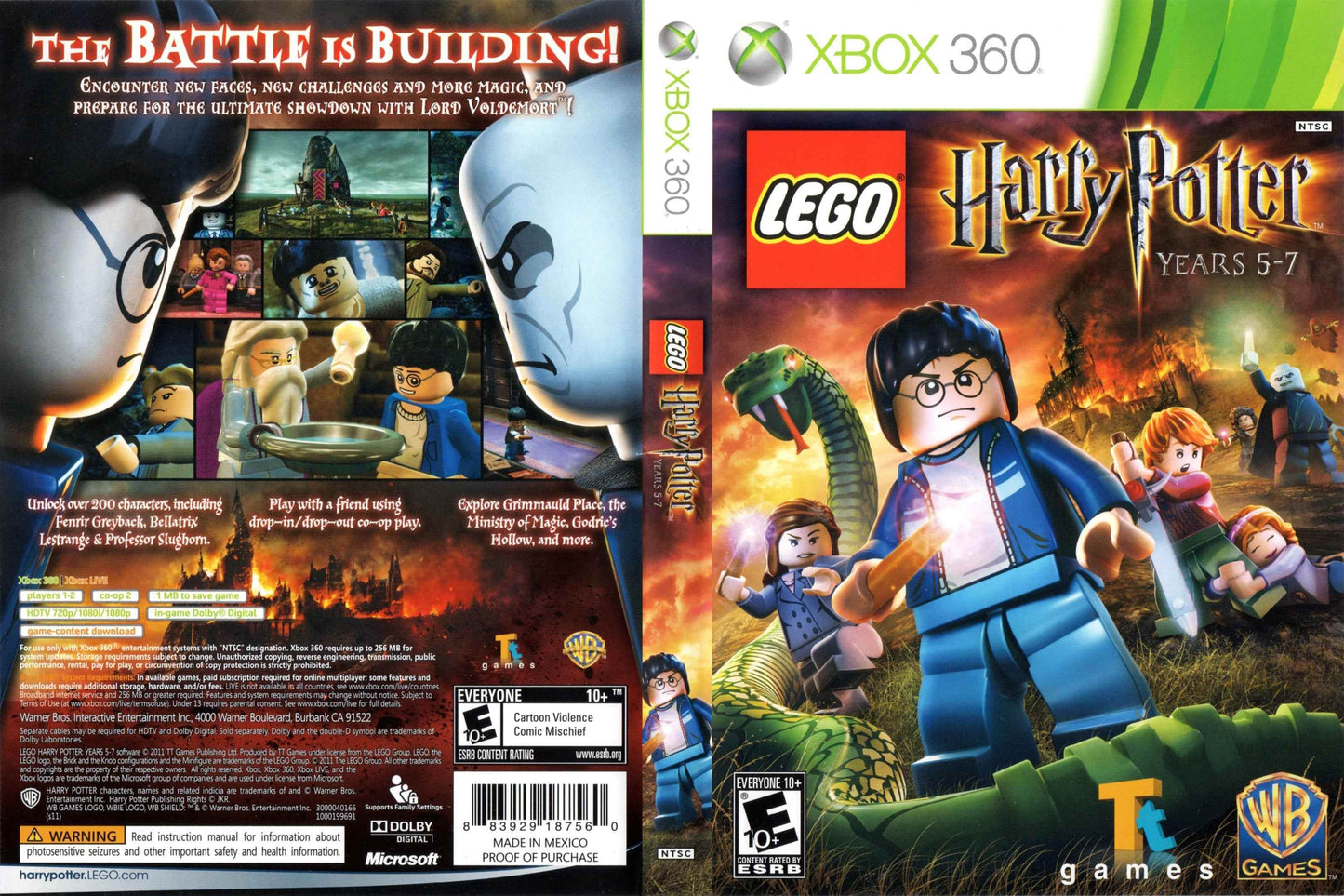 Lego Harry Potter Years 5-7 Cover Art - WOI Solutions