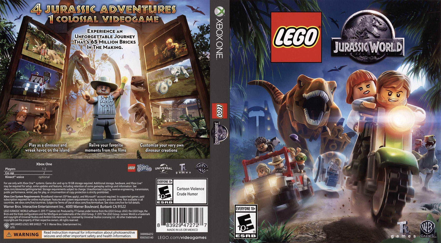 Lego Jurassic World Cover Art - WOI Solutions
