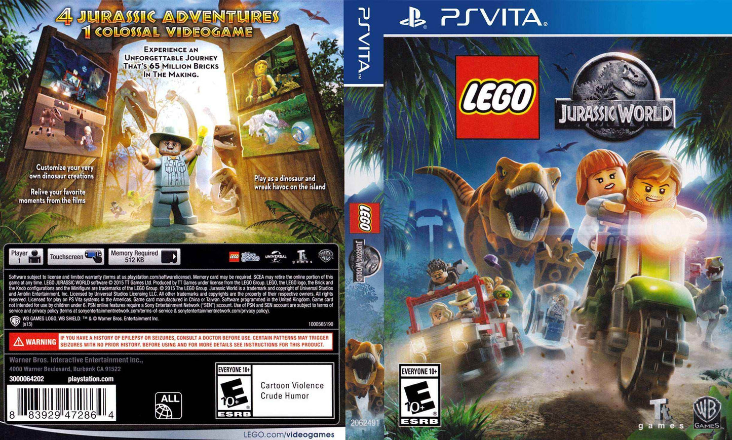 Lego Jurassic World Cover Art - WOI Solutions