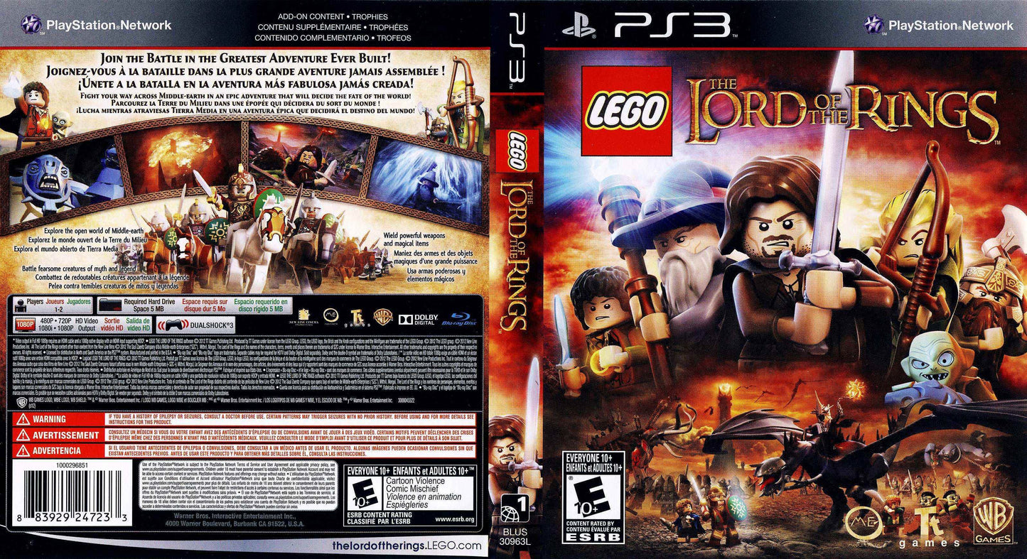 Lego Lord of the Rings Cover Art - WOI Solutions