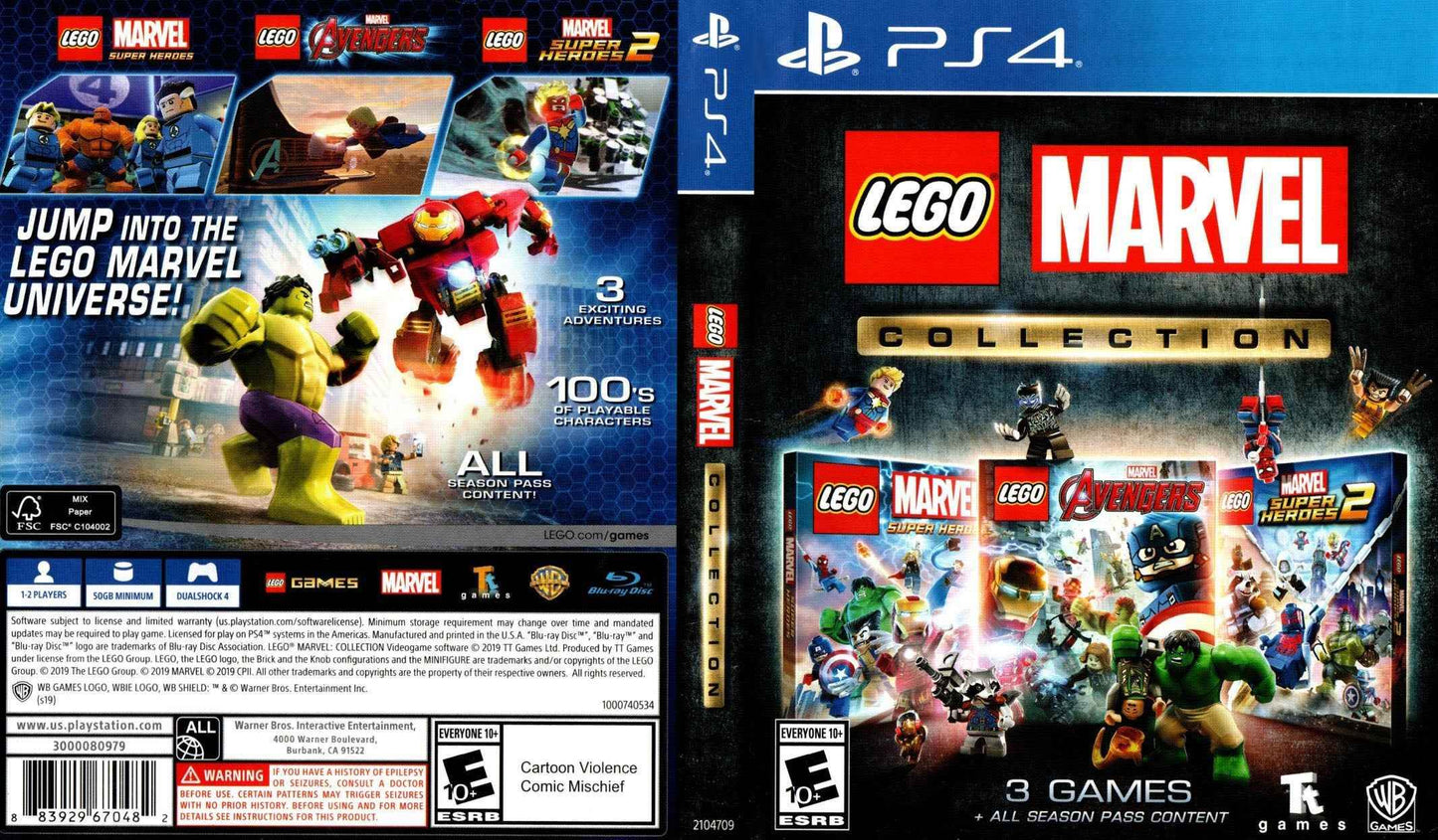 Lego Marvel Collection Cover Art - WOI Solutions