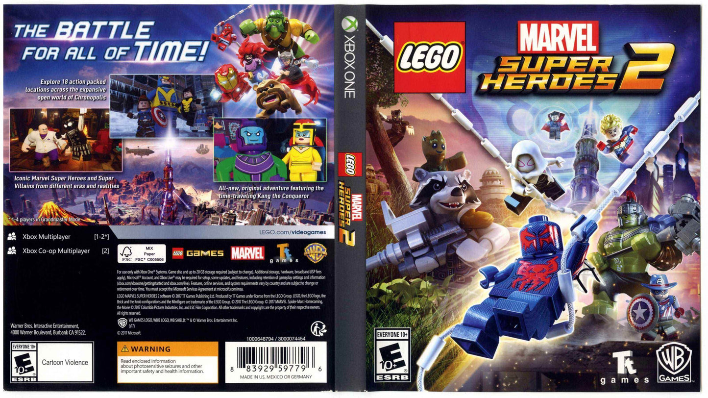 Lego Marvel Super Heroes 2 Cover Art - WOI Solutions