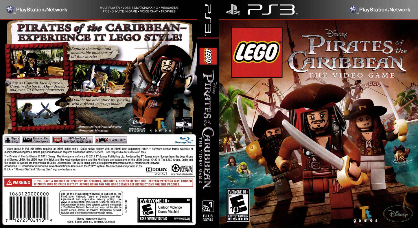 Lego Pirates of the Caribbean Cover Art - WOI Solutions