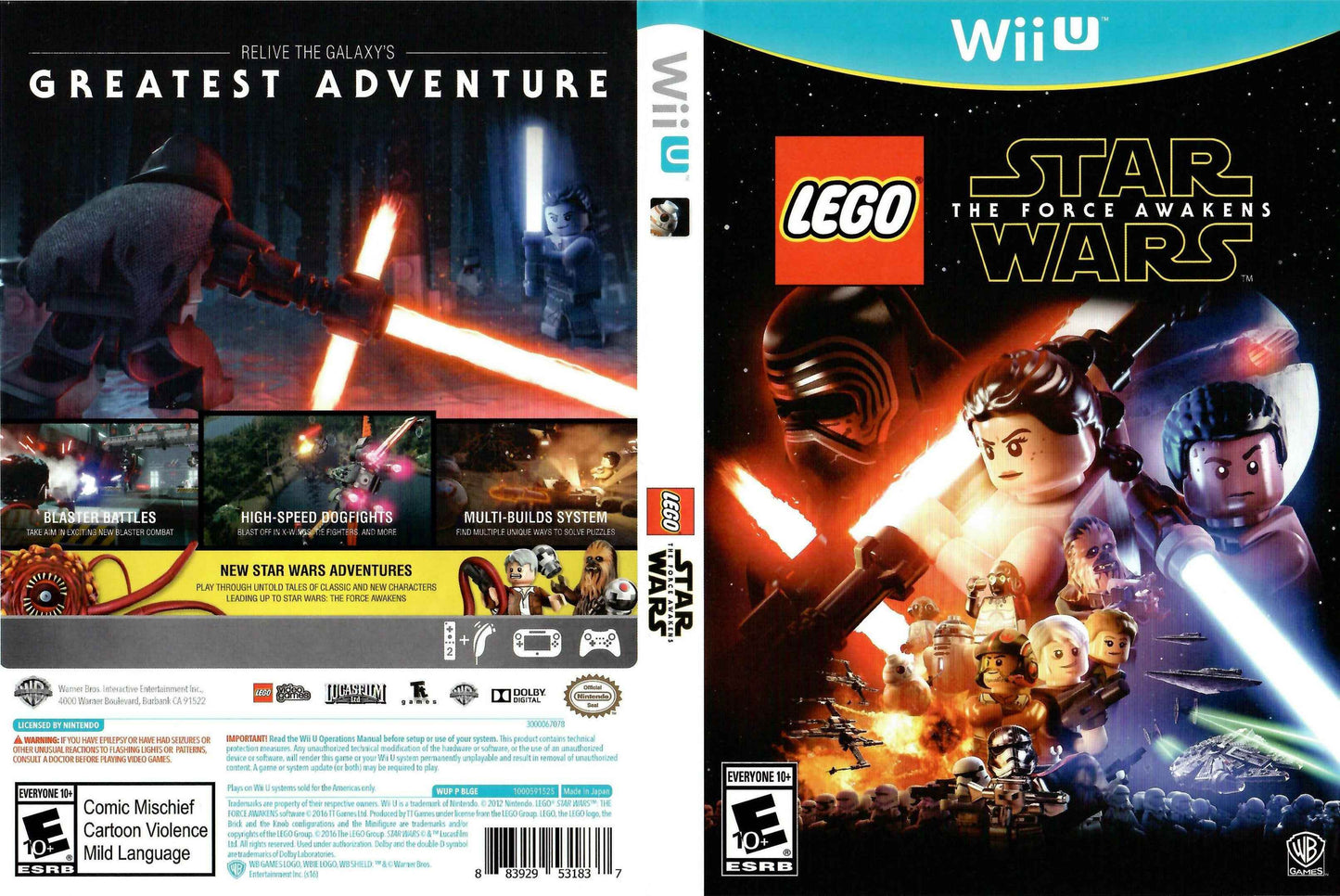 Lego Star Wars The Force Awakens Cover Art - WOI Solutions
