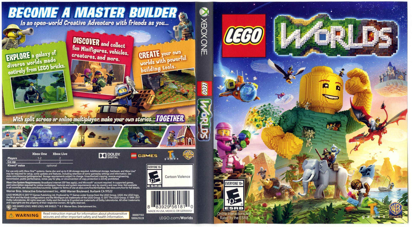 Lego Worlds Cover Art - WOI Solutions