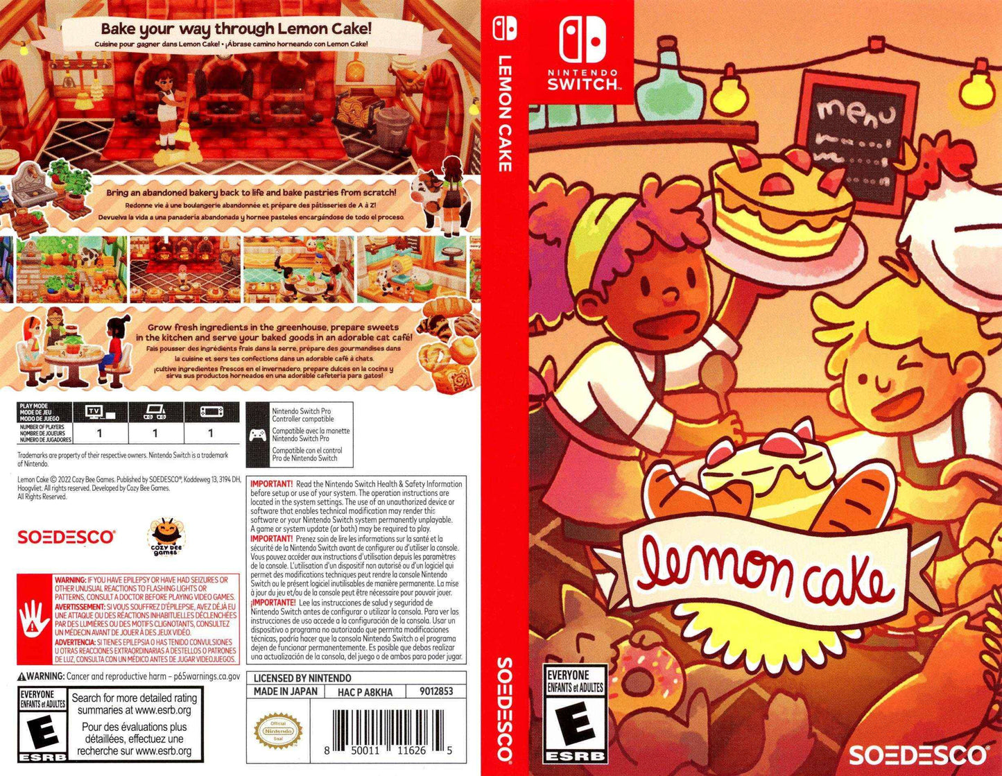 Lemon Cake Cover Art - WOI Solutions