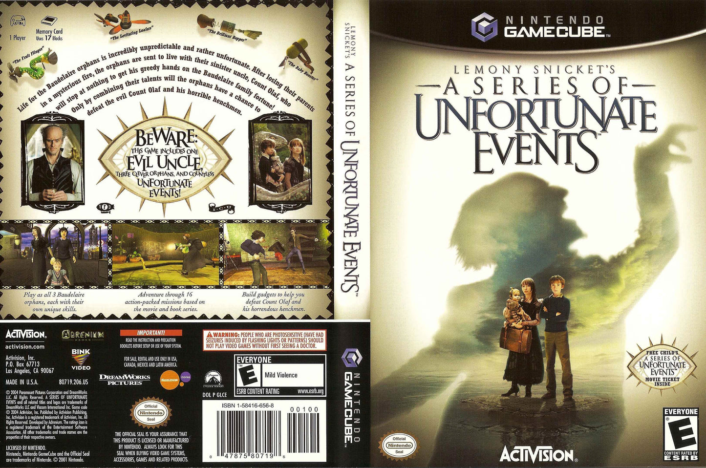 Lemony Snicket's A Series of Unfortunate Events Cover Art - WOI Solutions