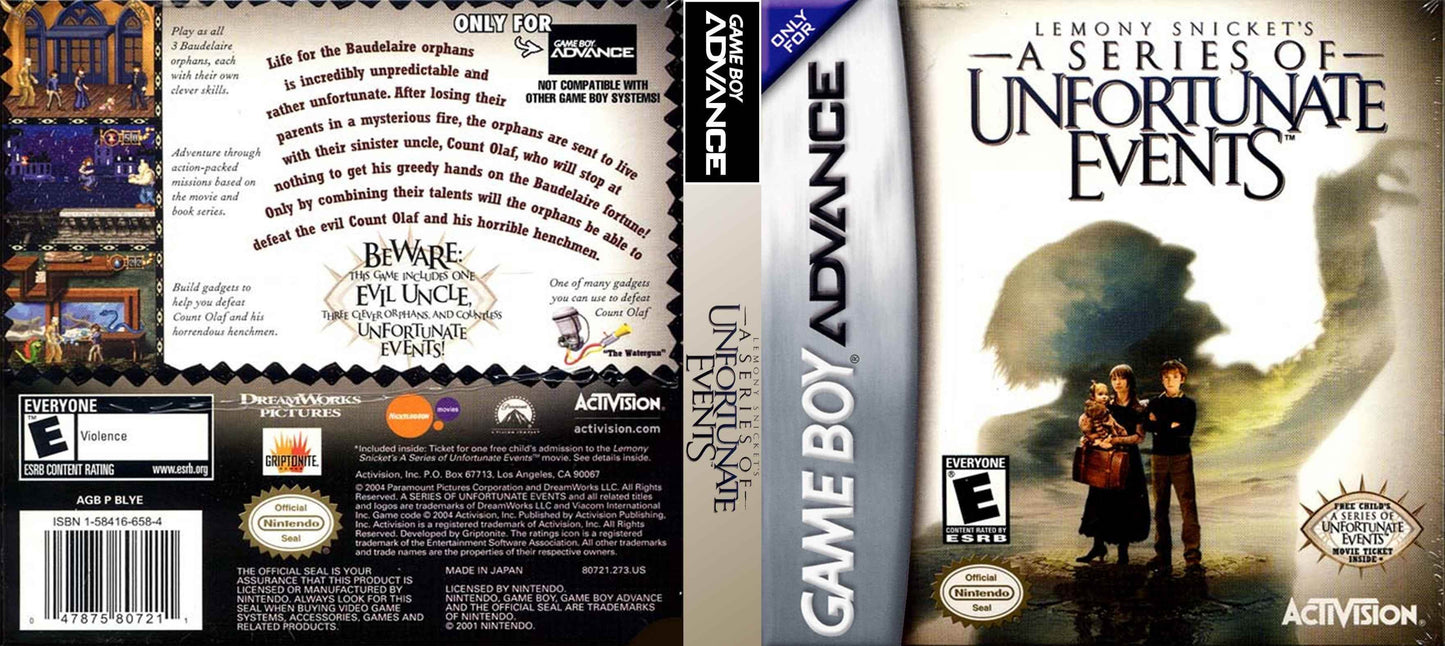 Lemony Snicket's A Series of Unfortunate Events Cover Art - WOI Solutions