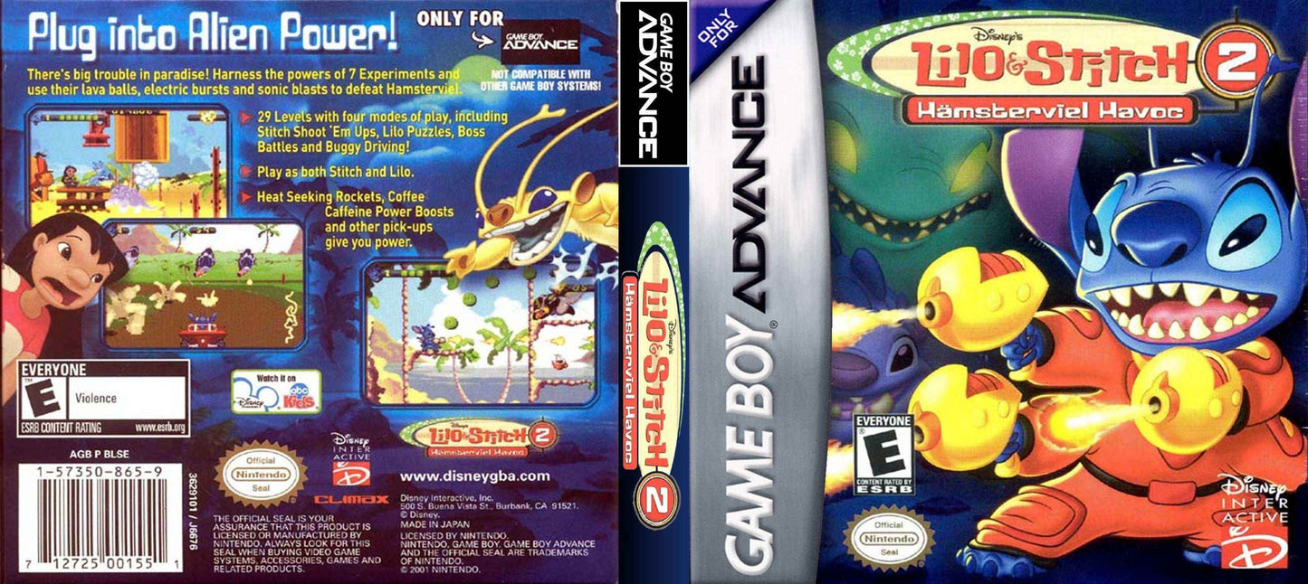 Lilo and Stitch 2 Hamsterviel Havoc Cover Art - WOI Solutions