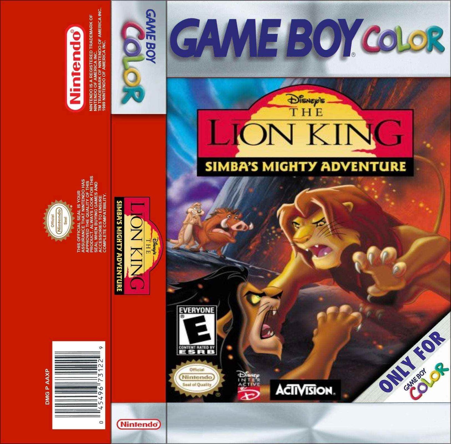 Lion King Simba's Mighty Adventure Cover Art - WOI Solutions