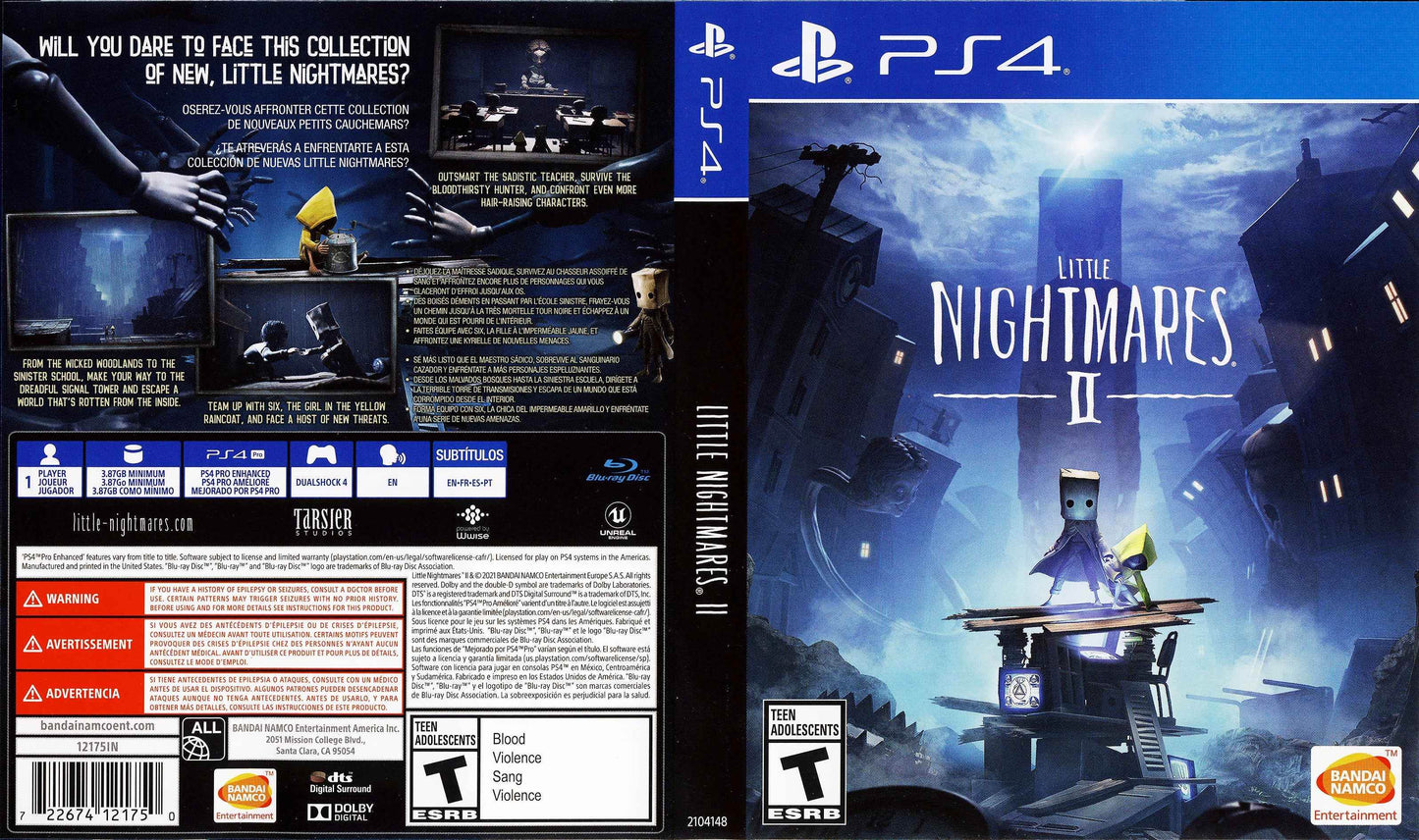 Little Nightmares 2 Cover Art - WOI Solutions