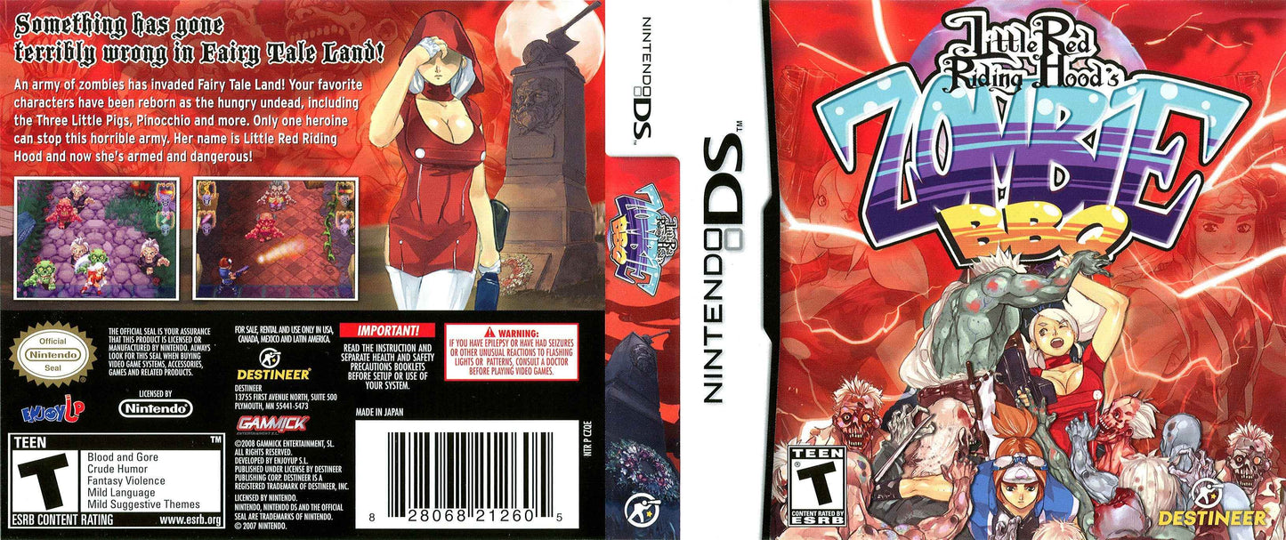 Little Red Riding Hood's Zombie BBQ Cover Art - WOI Solutions