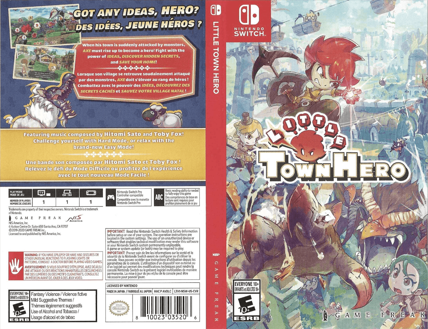 Little Town Hero Cover Art - WOI Solutions