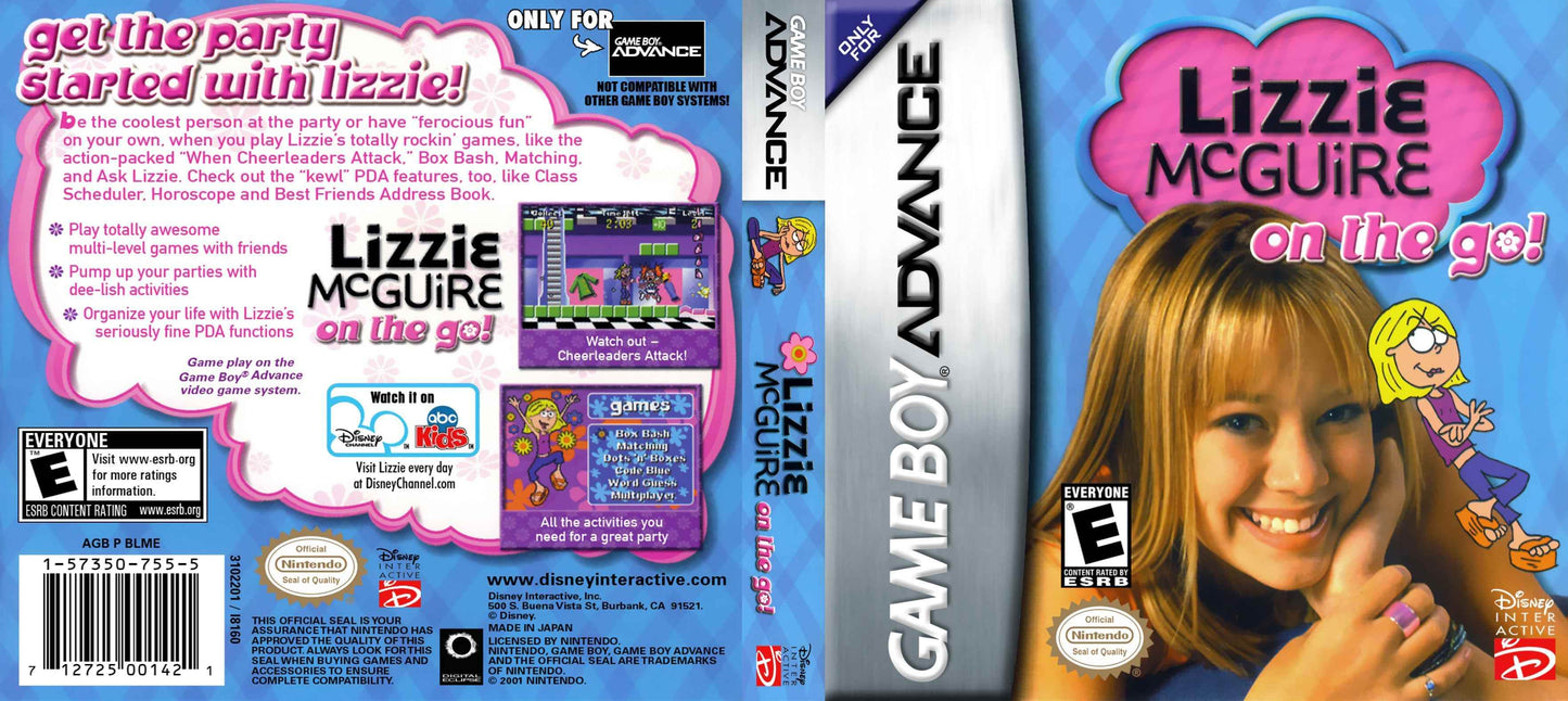 Lizzie McGuire on the Go Cover Art - WOI Solutions