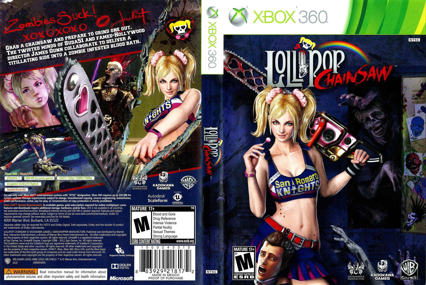 Lollipop Chainsaw Cover Art - WOI Solutions
