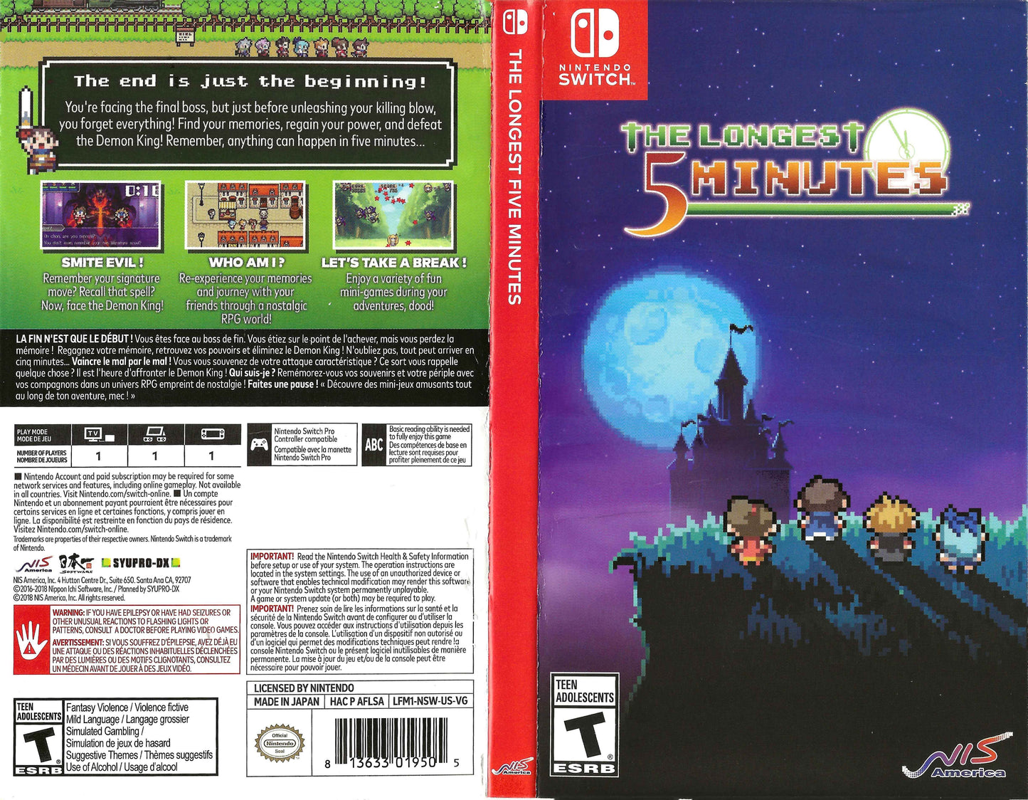 Longest 5 Minutes, The Cover Art - WOI Solutions