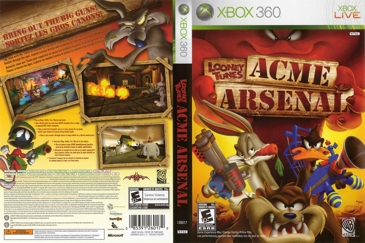 Looney Tunes Acme Arsneal Cover Art - WOI Solutions