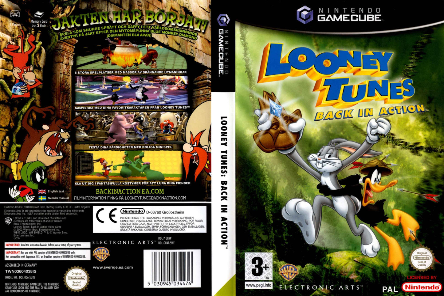 Looney Tunes Back in Action Cover Art - WOI Solutions