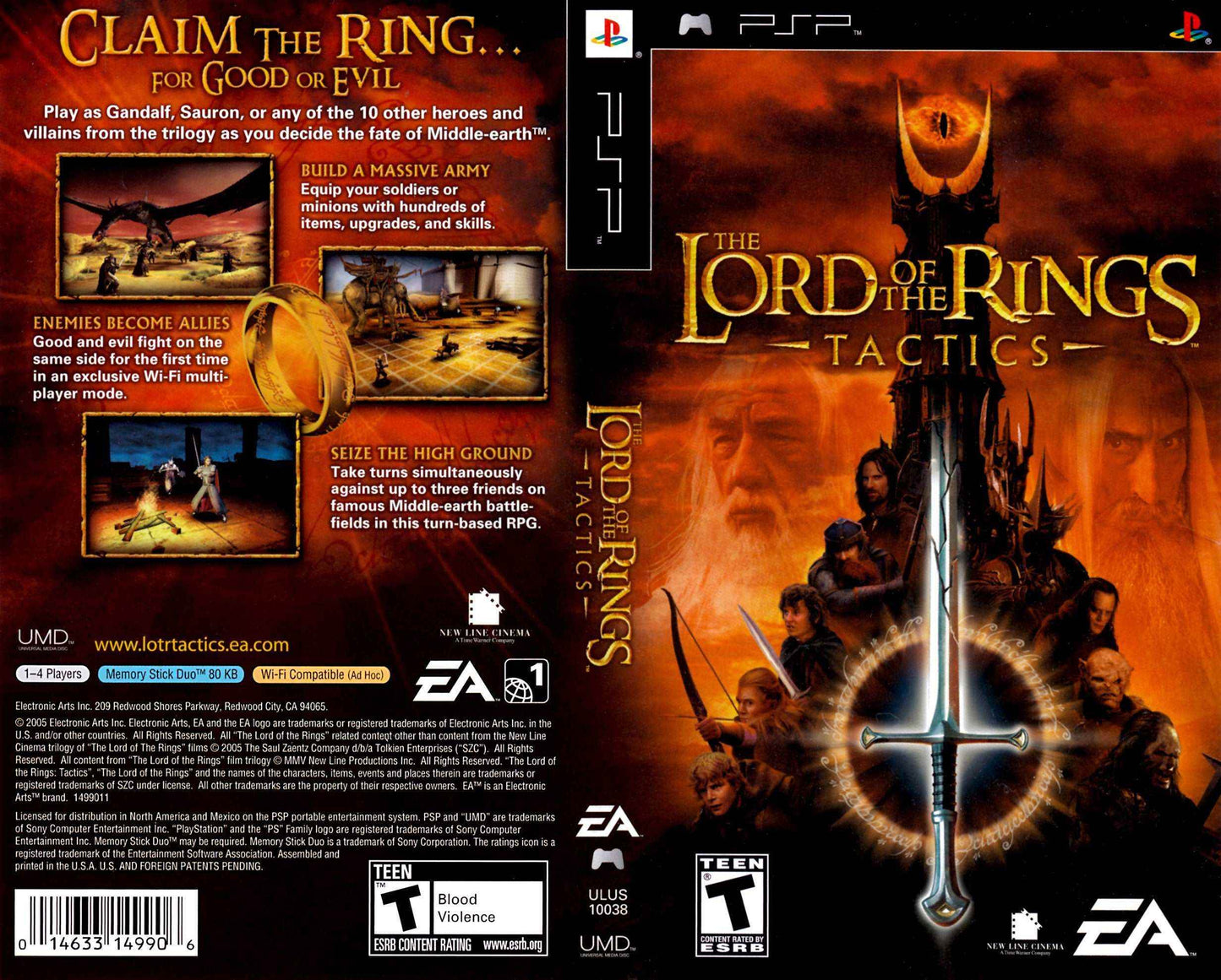 Lord Of The Rings Tactics Cover Art - WOI Solutions