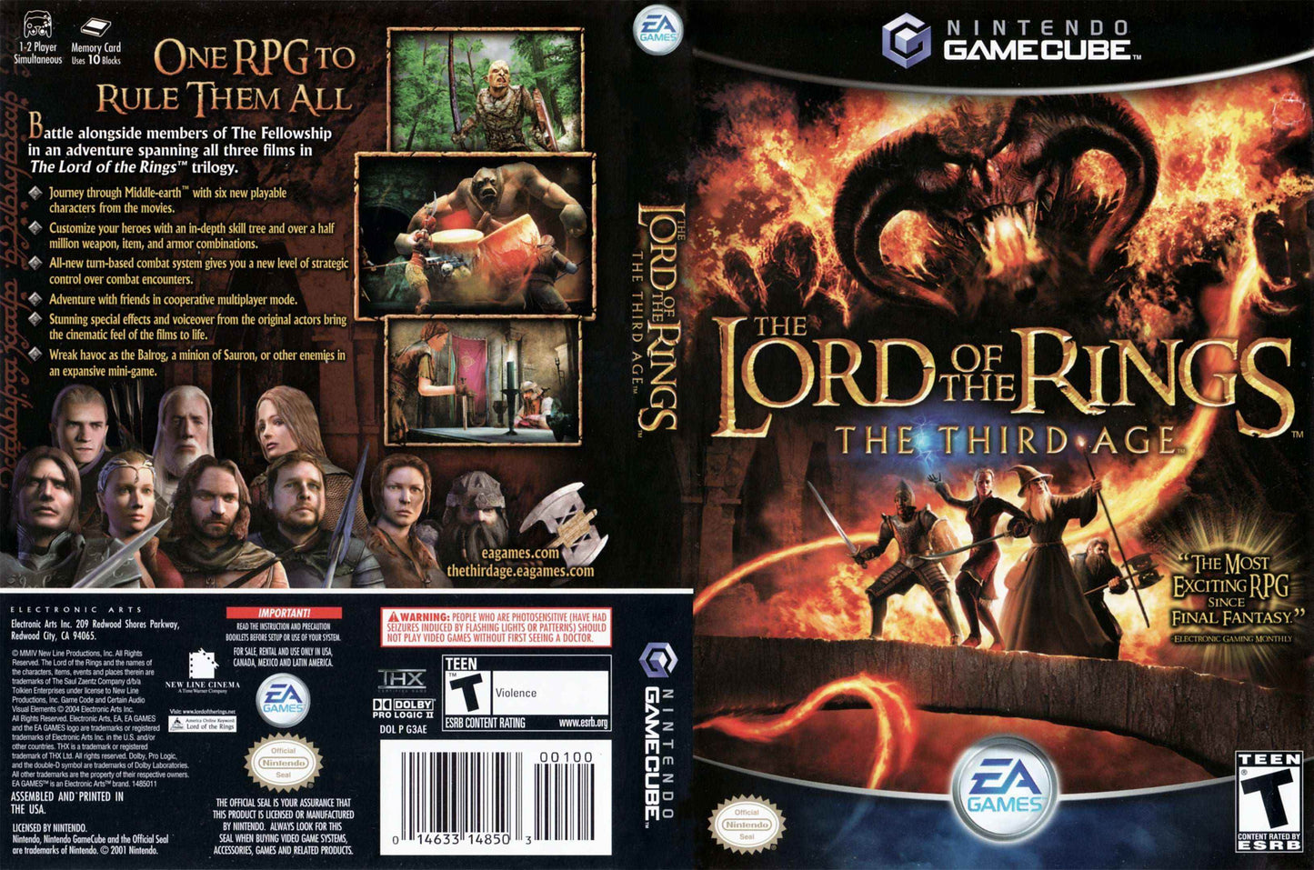 Lord Of The Rings The Third Age, The Cover Art - WOI Solutions