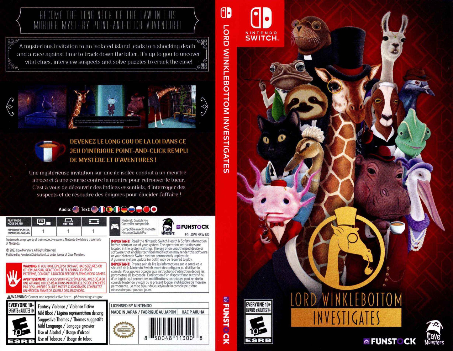 Lord Winklebottom Investigates Cover Art - WOI Solutions