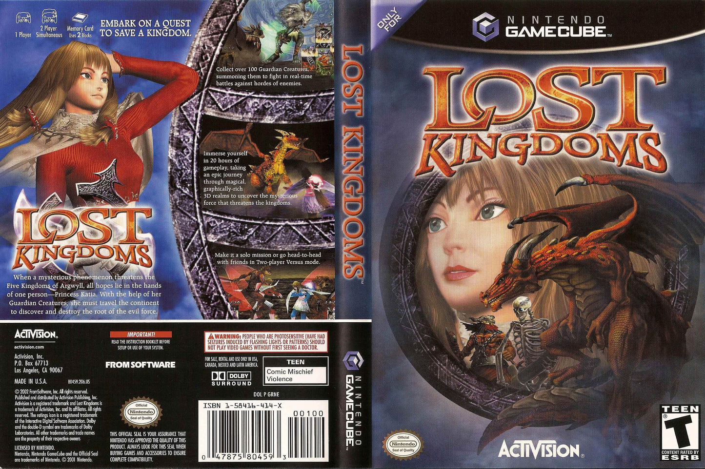Lost Kingdoms Cover Art - WOI Solutions