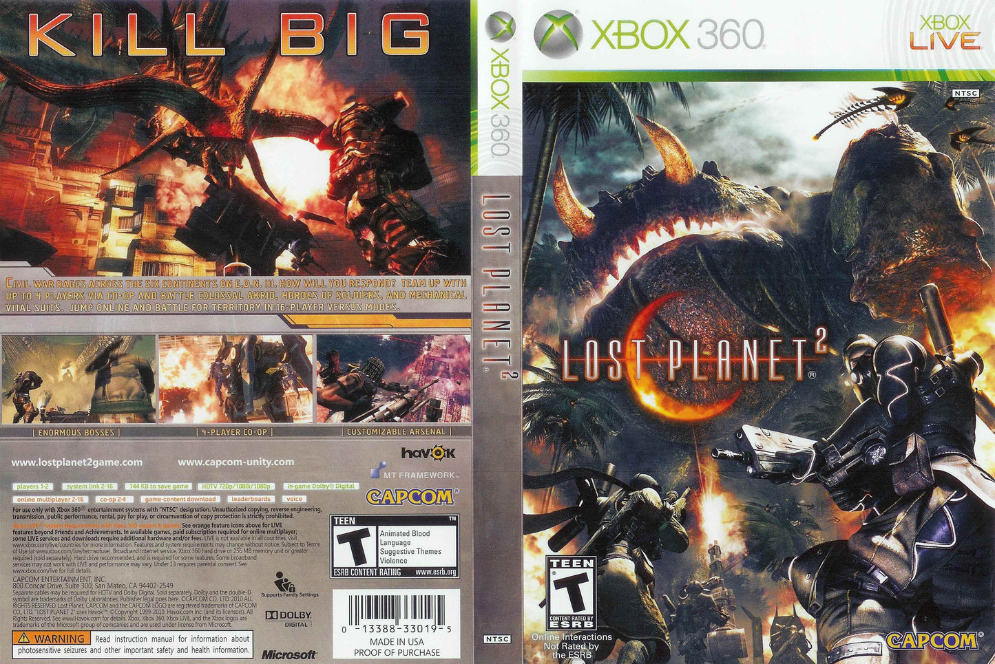 Lost Planet 2 Cover Art - WOI Solutions